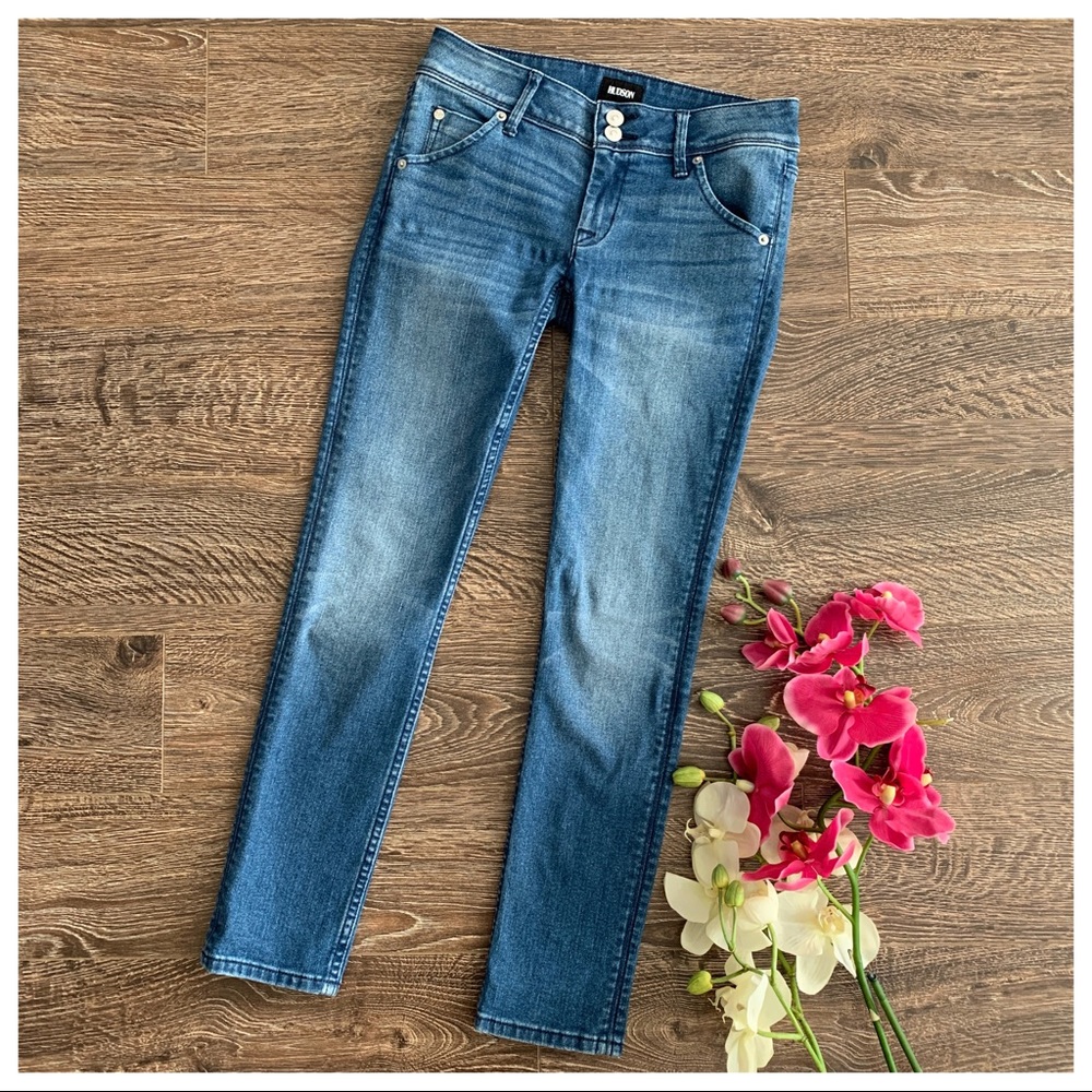 Hudson Collin Flap Skinny Crop Jeans